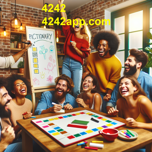 Explorando o Mundo do Pictionary no Site 4242